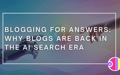 Blogging for Answers: Why Blogs Are Back in the AI Search Era